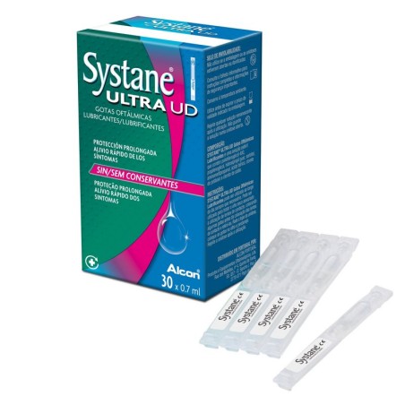 Systane Ultra UD Monodosis (30 Unidades x 0,7 ml) Alcon Gotas Oftálmicas Lubricantes