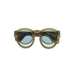 Moscot Originals Keppe Sun Olive Brown Blue (1509-23) 2